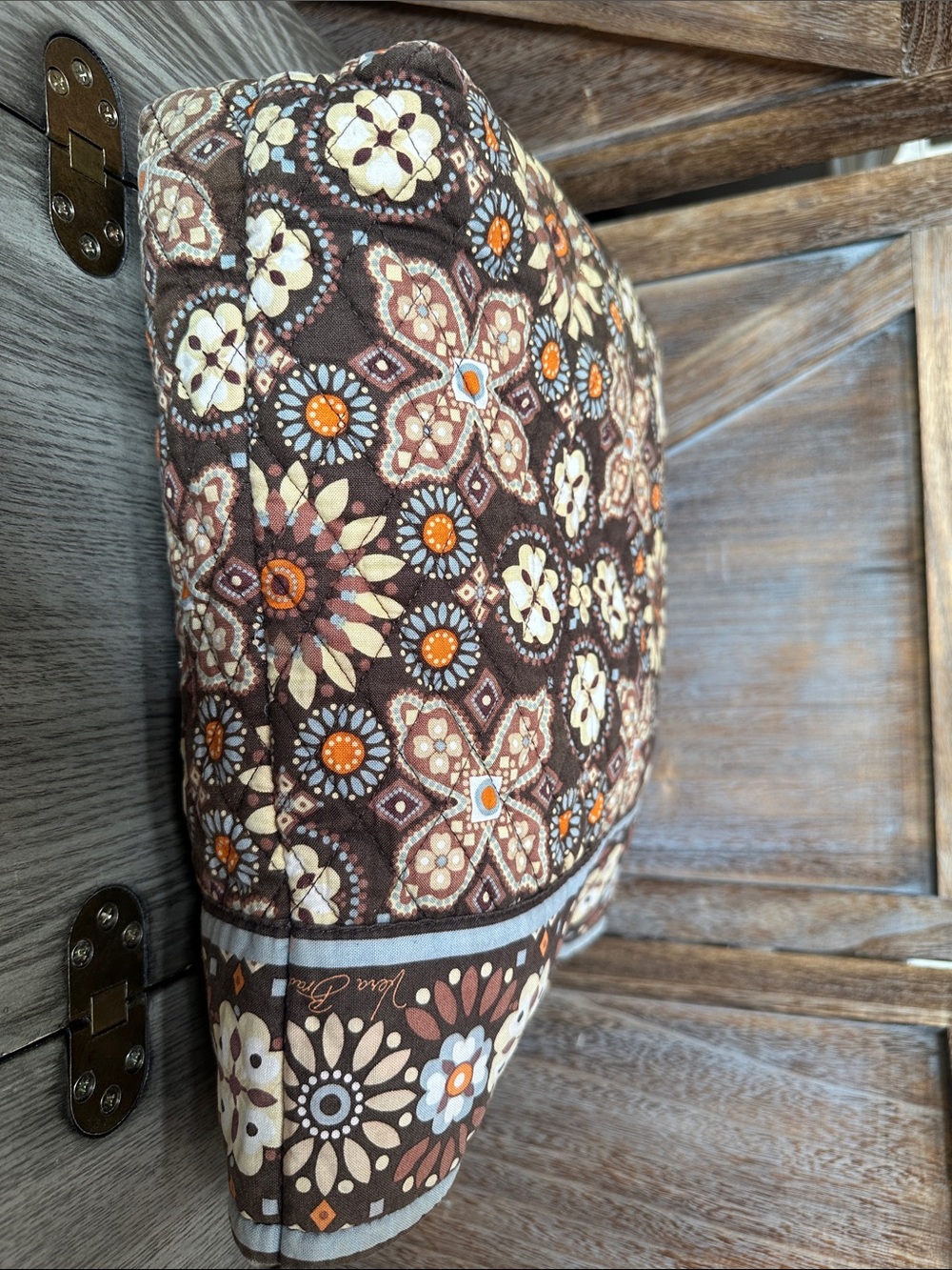 Vera Bradley Canyon Travel Tote Duffel Bag Cosmetic Case Wallet Lot Bundle of 4 - Picture 5 of 16
